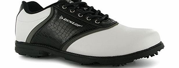 Dunlop Classic Mens Golf Shoes White/Black 10 UK UK [Apparel]